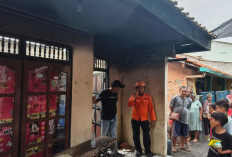 Rumah Warga Tegal Ludes Dilalap Si Jago Merah, Kerugian Ditaksir Capai Rp140 Juta