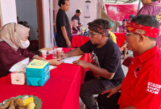 Bantu Penuhi Kebutuhan Darah di Tegal, Anggota DPRD Fraksi PDI Perjuangan Ikuti Kegiatan Donor