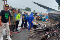 Pasca Kebakaran Terminal Adiwerna Tegal, Dinas Perhubungan Bakal Tata Ulang Pedagang