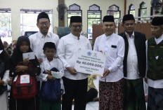 Pemkab Brebes Salurkan Bantuan ke Anak Yatim di Tahun Baru Islam