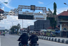 Tulisan Selamat Datang di Gapura Kabupaten Brebes Rusak, Wacana Perbaikan Tahun Ini