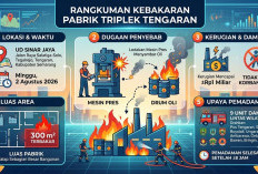 Kronologi Kebakaran Pabrik Triplek di Tengaran Semarang, Api Padam 8 Jam, Kerugian Capai Rp1 Miliar