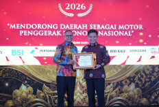 Sukses Naikkan Produktivitas Tani, Bupati Tegal Ischak Maulana Raih Disway Top Regional Leader Awards 2026 