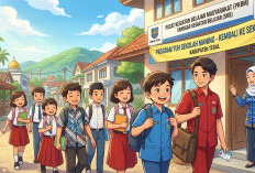 Yuh Sekolah Maning: 323 Anak Putus Sekolah di Tegal Dapat Seragam dan Uang Transport Gratis 
