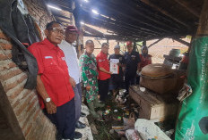 Rumah Roboh dan Kebakaran Terjadi Lagi, PMI Kabupaten Tegal Pastikan Bantuan Sampai ke Korban