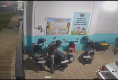 Apes! Motor Relawan SPPG di Bumiayu Brebes Digasak Maling, Aksinya Terekam CCTV