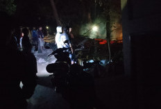 Rumah Kayu di Dermasuci Tegal Terbakar, Akses Curam Sempat Hambat Damkar