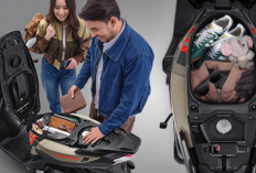 Kapasitas Bagasi Yamaha Gear Ultima 2026 Lega! Touring ke Guci Bawa Barang Banyak Muat!