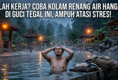 Lelah Kerja? Coba Kolam Renang Air Hangat di Guci Tegal Ini, Ampuh Atasi Stres!