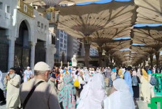 Mulai Ramai, Jamaah di Masjid Nabawi Diminta Ikuti Arahan Petugas