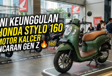 Penjualan Tembus 200 Unit! Ini Keunggulan Honda Stylo 160, Motor Kalcer Incaran Gen Z