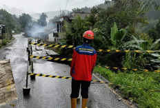 Hujan Deras, Jalan Provinsi di Legok-Bantarkawung Brebes Longsor