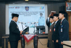 Bupati Ischak Pimpin Prosesi Rotasi 2 Pejabat Kabupaten Tegal Lintas Sektoral