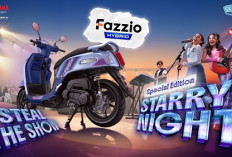 Warna Baru Yamaha Fazzio Hybrid Starry Night Special Edition Siap Jadi Spotlight Utama Gen Z Skena 