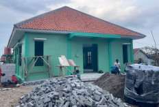 Pembangunan Pustu di Brebes dengan Anggaran Rp1,2 Miliar  Molor