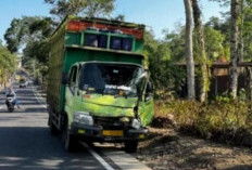 Berhenti Saat Turunkan Penumpang, Pickup Angkut Pelajar di Pemalang Diseruduk Truk Pengangkut Ayam