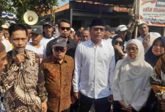 Ribuan Warga Desa Pamutih Pemalang Sukarela Iringi Sunarto Daftar Bakal Calon Kepala Desa