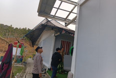 Sapuan Puting Beliung Rusak Huntara Desa Capar, Kepolisian Pastikan Tak Ada Korban
