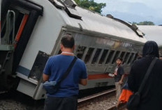 KA Bangunkarta Anjlok di Bumiayu, Ganggu Perjalanan Relasi Jombang-Pasarsenen