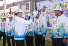 Bupati Tegal Lepas Kontingen Porprov XVII Jateng