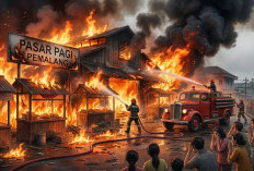 Kebakaran Pasar Pagi Pemalang Padam Setelah 6 Jam, Pemkab Mulai Investigasi 