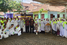 Bimbingan Manasik Terintegrasi Ditutup, Jemaah Haji asal Brebes Praktik Haji