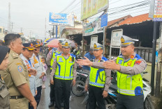 Jadi Trouble Spot Setiap Arus Mudik, Satlantas Tinjau Pasar Bulakamba Brebes