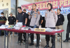 Polres Tegal Kota Bongkar 10 Kasus Narkoba: Sabu & Tembakau Gorila 1 Kg Disita