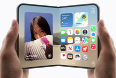 Pilihan HP Lipat Murah Mirip iPhone Duo! Desain Dual Screen Futuristik dan Modis