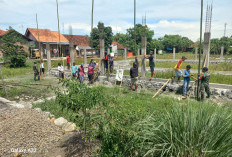 Warga Gotong Rotong Bangun Gedung KDMP Warureja Tegal