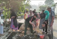Tunjukkan Jiwa Gotong Royong, Warga Dusun Kalitengah Pemalang Kompak Lakukan Aksi Massal Pagi Ini