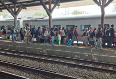 Stasiun Tegal Diserbu 14 Ribu Pelanggan KAI Saat Long Weekend Maulid Nabi