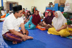 Wagub Minta Pembangunan Huntara Pengungsi Tanah Bergerak Tegal Dipercepat 