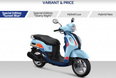 Keunggulan Yamaha Fazzio Special Edition Sunset Blue: Tampil Klasik dan Elegan