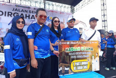 Ribuan Warga di Tegal Ikuti Jalan Sehat Hari Jadi Kotanya, Ini Pemenang Hadiah Utama Paket Umroh