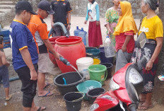 Sinergi Lembaga Pasok 150 Ribu Liter Air Bersih ke Warungpring Pemalang