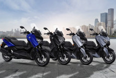 Skutik Premium YAMAHA XMAX Connected Meluncur dengan Baju dan Stripping Baru, Segini Harga di Jateng