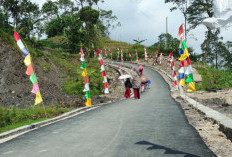 Pembangunan Jalan Baru di Sridadi Brebes Bikin Warga Semringah