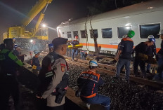 Update Evakuasi KA Bangunkarta Anjlok di Bumiayu: Jalur Terus Dipulihkan