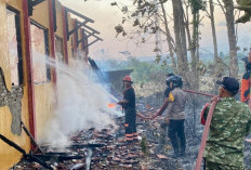 6 Ruangan di SMA 1 Bantarkawung Brebes Hangus Dilahap Api