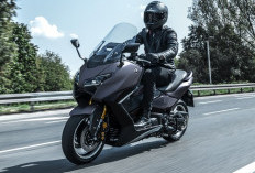 Keren! Yamaha TMAX Meluncur, Skutik Premium 560cc Sarat Fitur Ekslusif